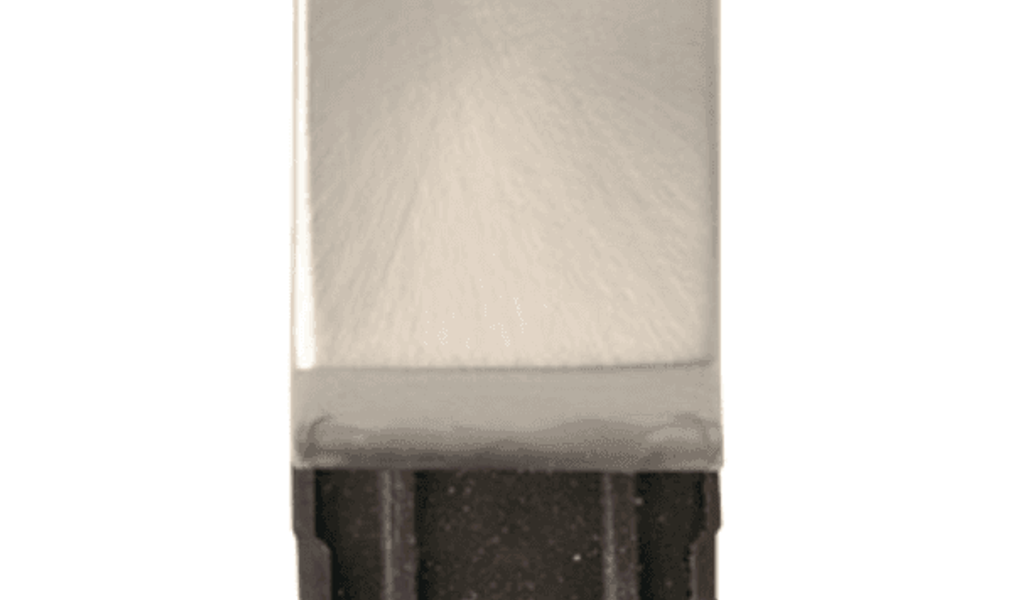 Click MiniGrid 10AX 2 way switch module MD002SC - satin chrome