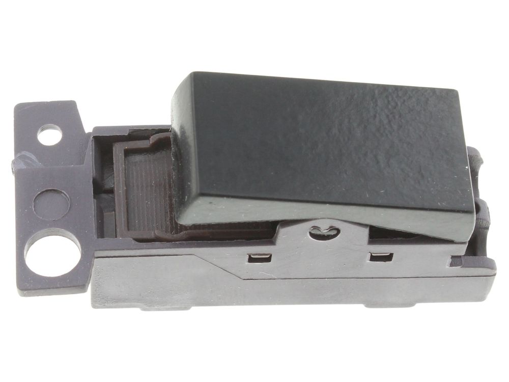 Click MiniGrid 10AX intermediate switch module MD028BK - black