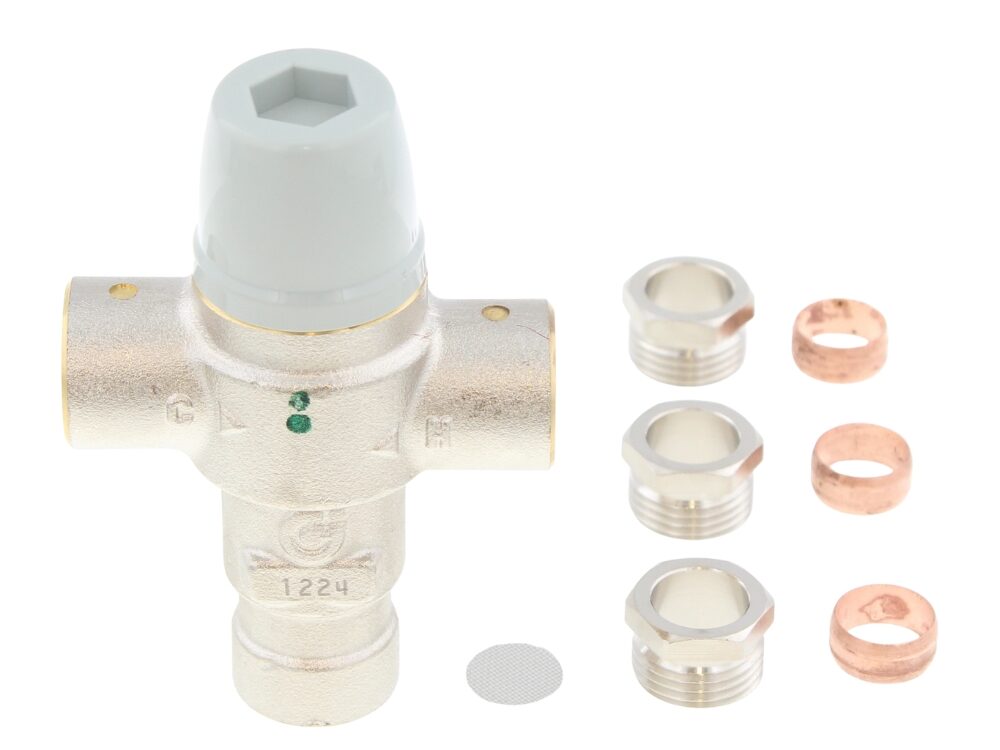 Grant MPCBS22F/X 51°C thermostatic mixing valve and filter