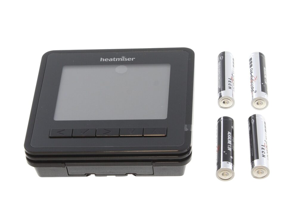 Heatmiser neoAir V3 wireless smart thermostat - black