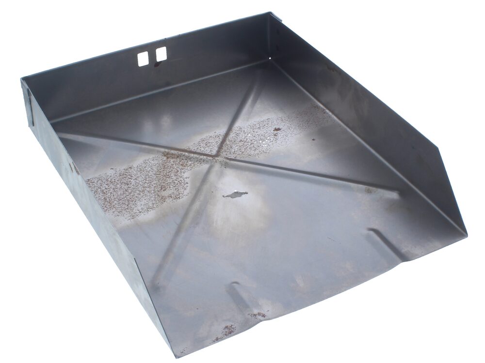 Parkray steel ashpan, two-slot, 88 & 99 range, P086017
