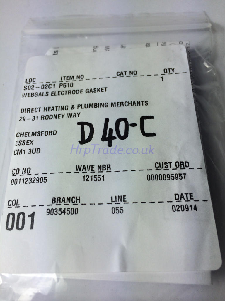 Powermax Electrode Gasket P510