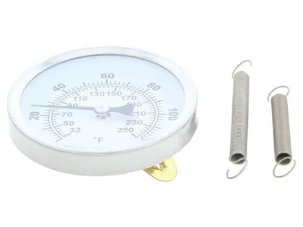 Anton Pipe Therm steel dial thermometer