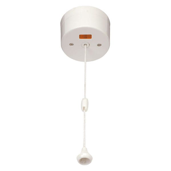 Click Essentials 16A DP pull cord switch with neon PRC216