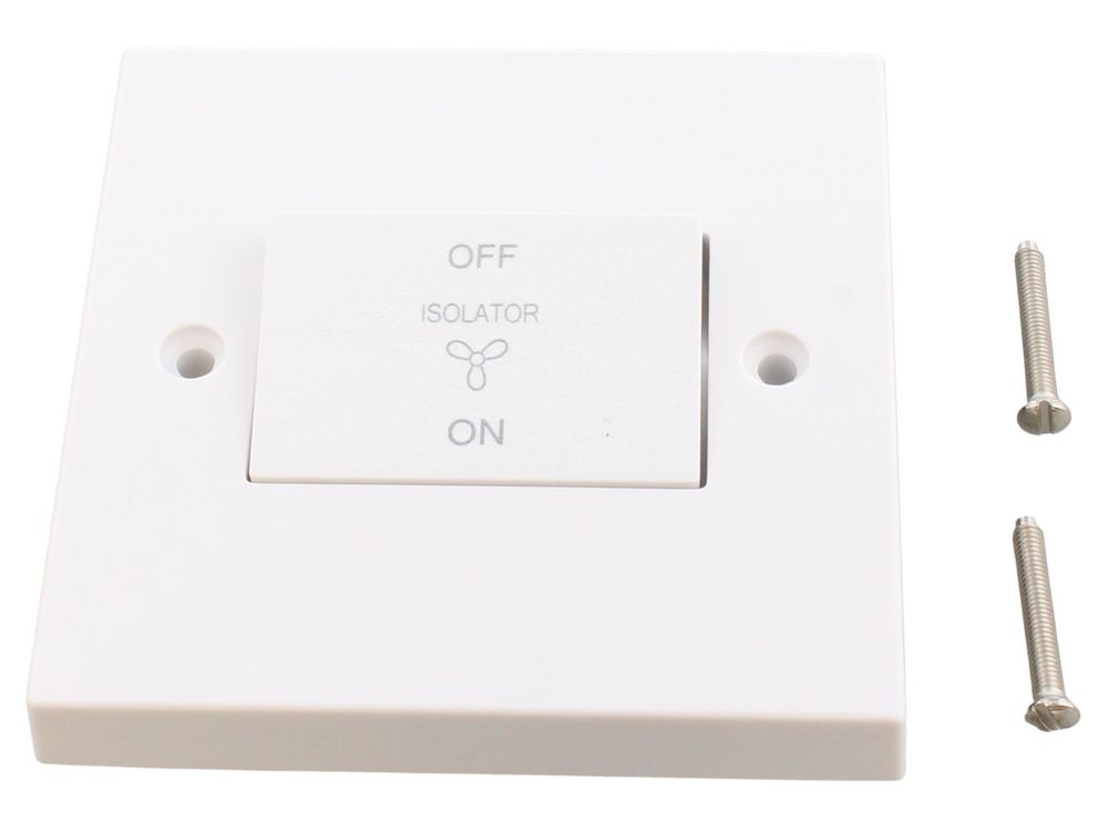 Click Polar 10A 3 pole fan isolation switch PRW020