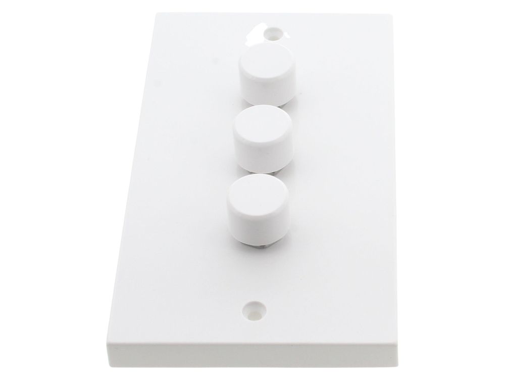 Click Polar 3 gang 2-way 250W dimmer switch (PRW147)