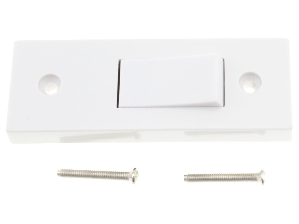 Click Polar 10AX 1 gang 2-way architrave switch (PRW171)