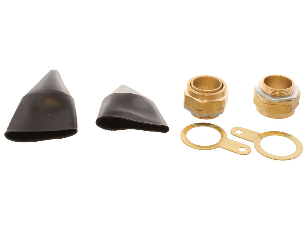 Unicrimp BW brass cable gland kit, 32mm (QBW32)