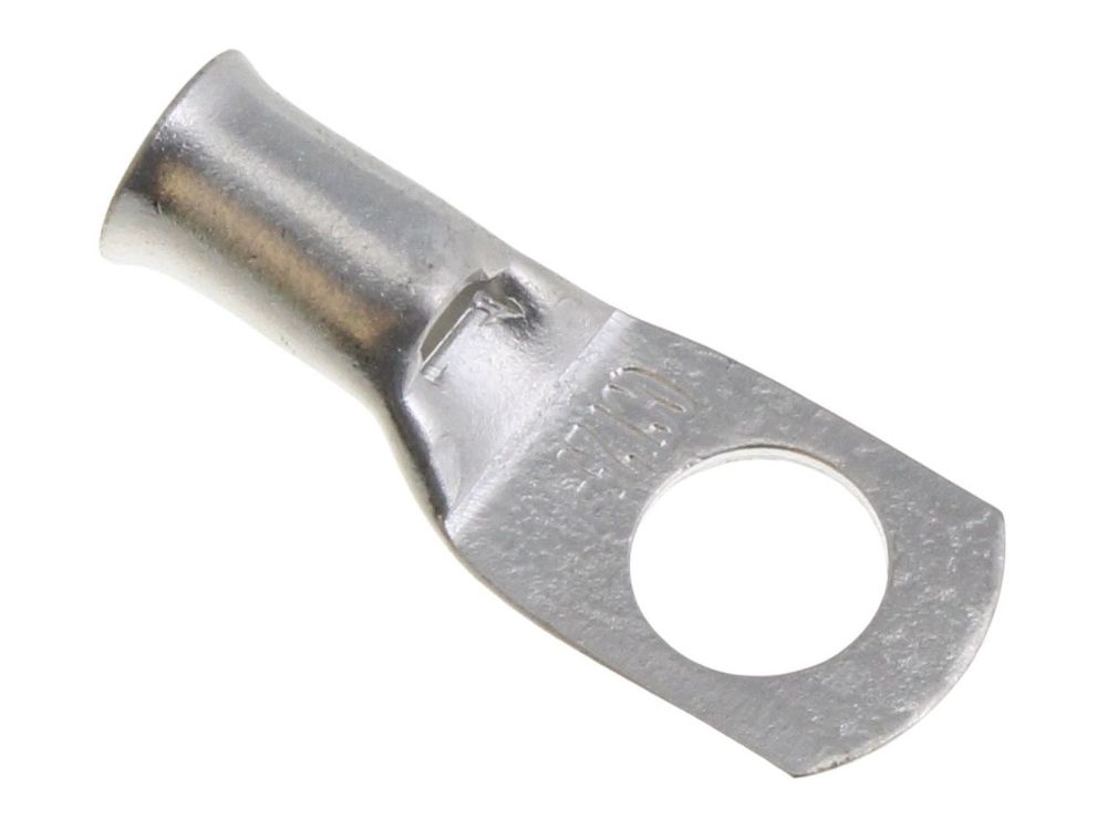 Unicrimp Q-Crimp 25mm² copper tube lug, 10mm stud, QCT25-10
