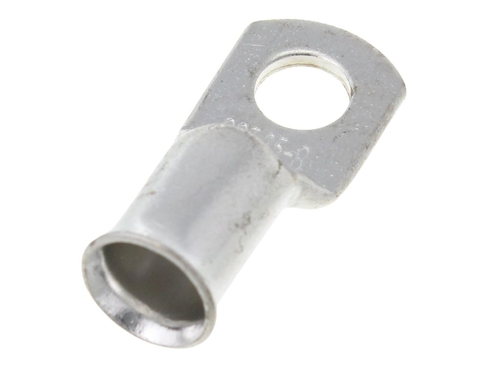 Unicrimp Q-Crimp 35mm² copper tube lug, 8mm stud, QCT35-8