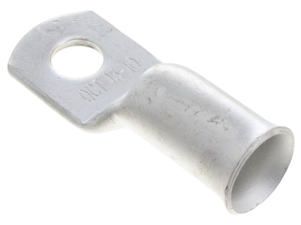 Unicrimp 95mm copper tube lug with 10mm stud hole QCT95-10 (pack of 5)