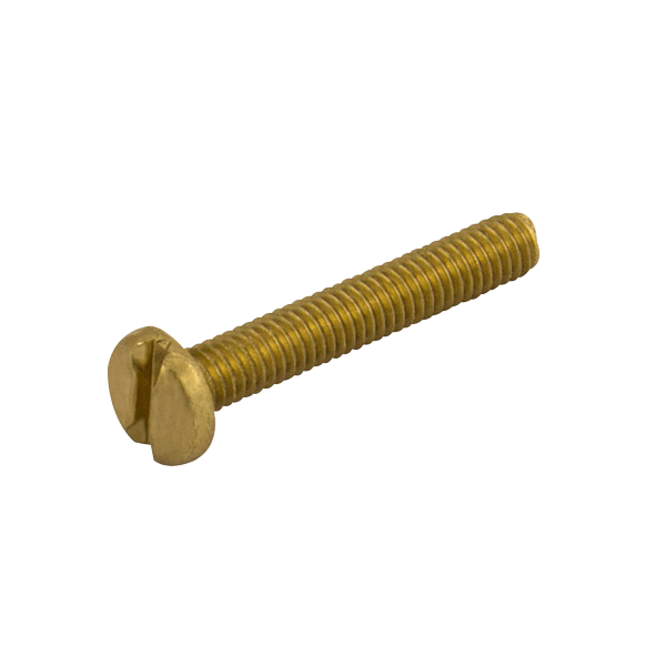 Unicrimp Brass Panhead Machine Screw M4 x 16mm QMS4-16B