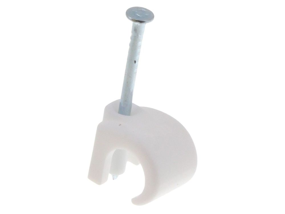 Unicrimp Round Cable Clip 7-10mm White QRC10