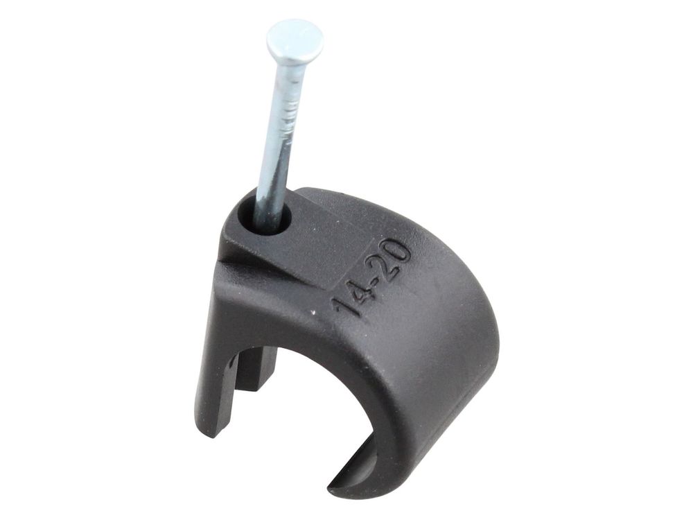 Unicrimp Round Cable Clip 14-20mm Black QRC13