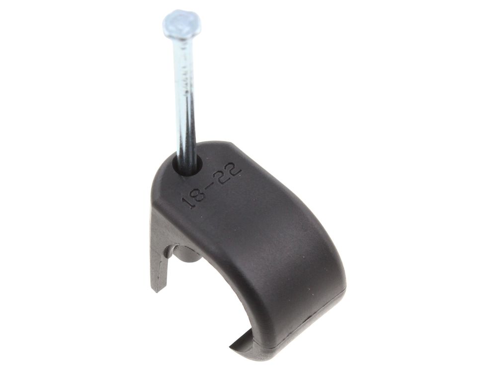 Unicrimp Round Cable Clip 18-22mm Black QRC15
