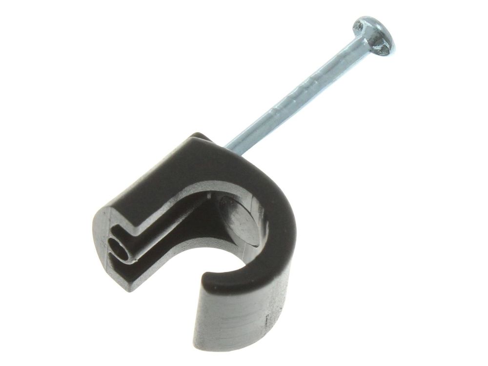 Unicrimp Round Cable Clip 7-10mm Black QRC7