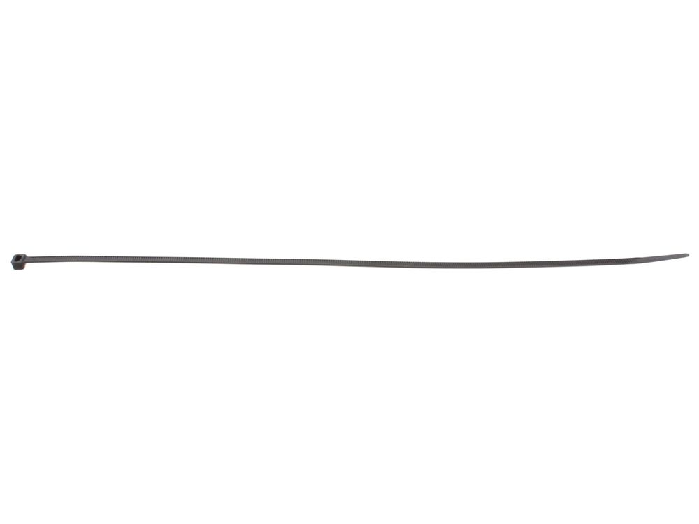 Unicrimp black nylon cable tie 370 x 4.8mm QTB370S