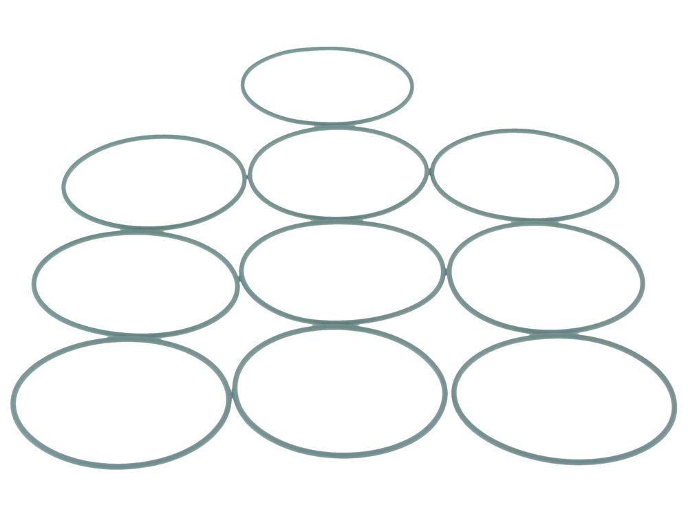 Riello oil pump o-ring 10-pack RBS08 (replaces 3007162)