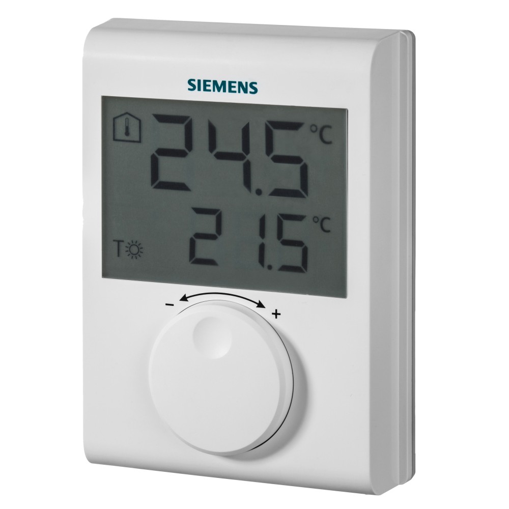 Siemens Room Thermostat Large LCD RDH100