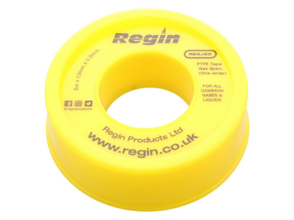 Regin PTFE Tape Gas Spec. (One-Wrap) REGJ65
