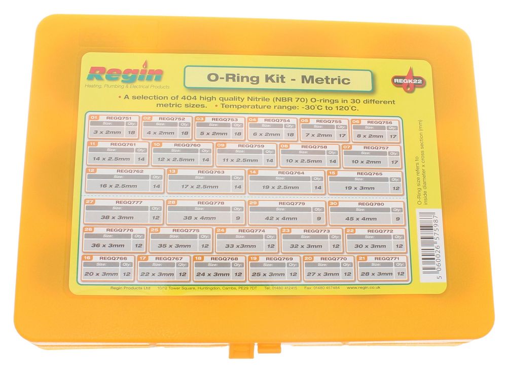 Regin O-Ring Kit Metric REGK22