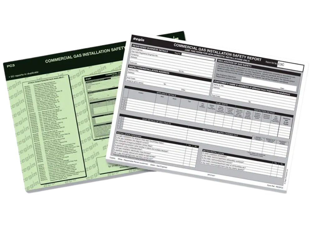 Regin Commercial Gas Installation Safety Pad REGPC3