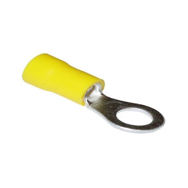 Regin Insulated Ring Connector Yellow (10) REGQ202