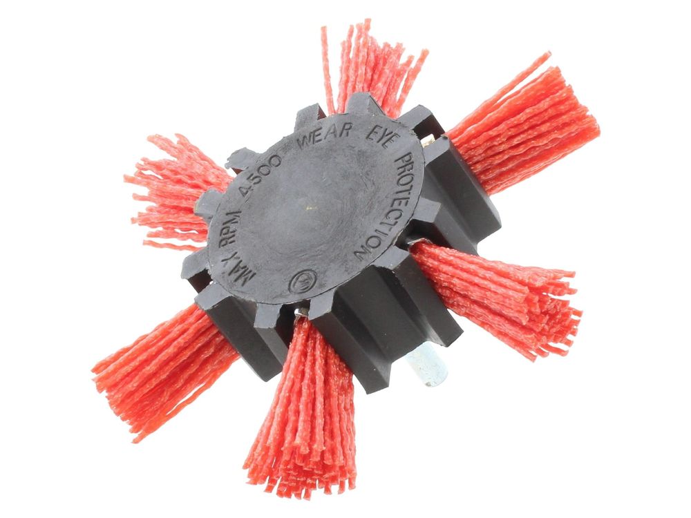 Regin Filament Hex Brush 100mm 6mm Spindle REGT78
