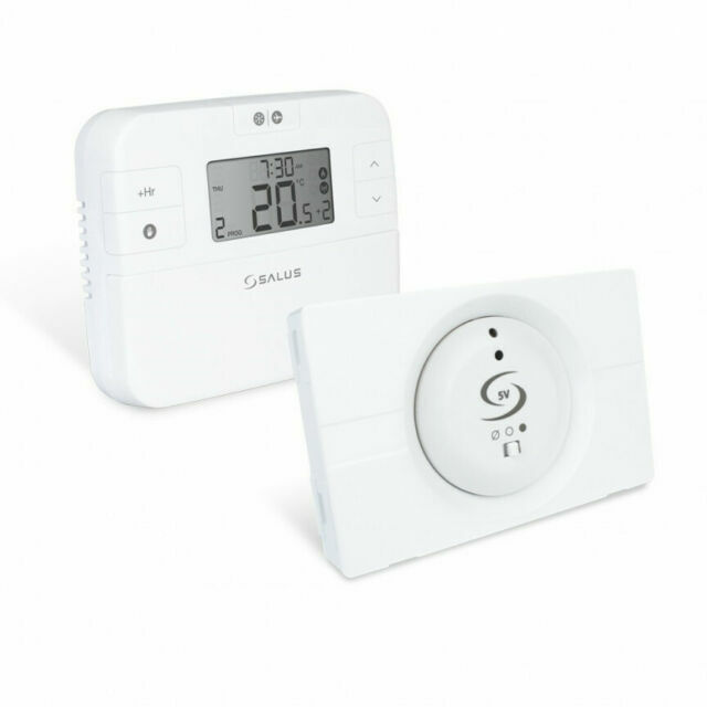 Salus Programmable Thermostat Kit with Plug-In Receiver RT510LG5V