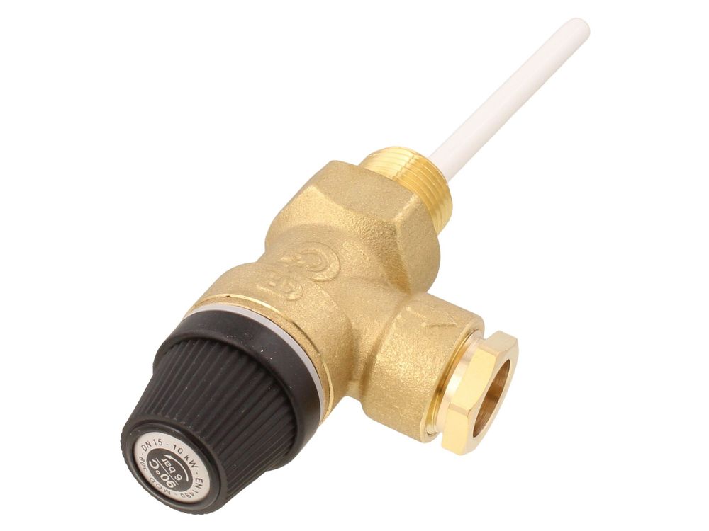 Gledhill SG019 pressure & temperature relief valve, 6 bar