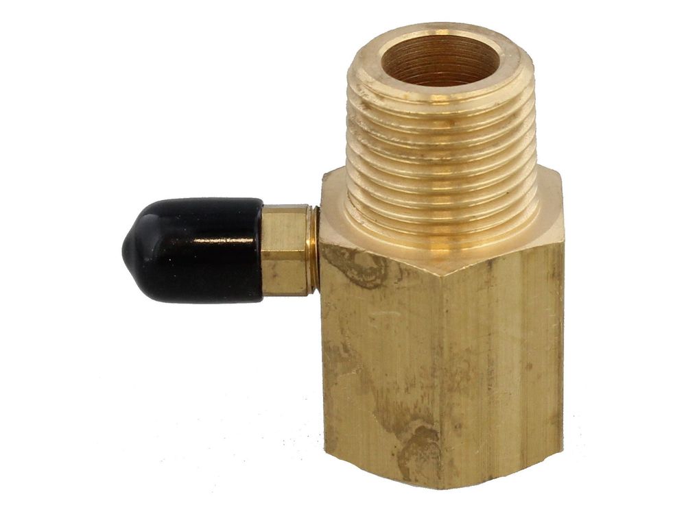 Clesse LPG test point adapter 1/2" male x 1/2" female UUBTPA04K