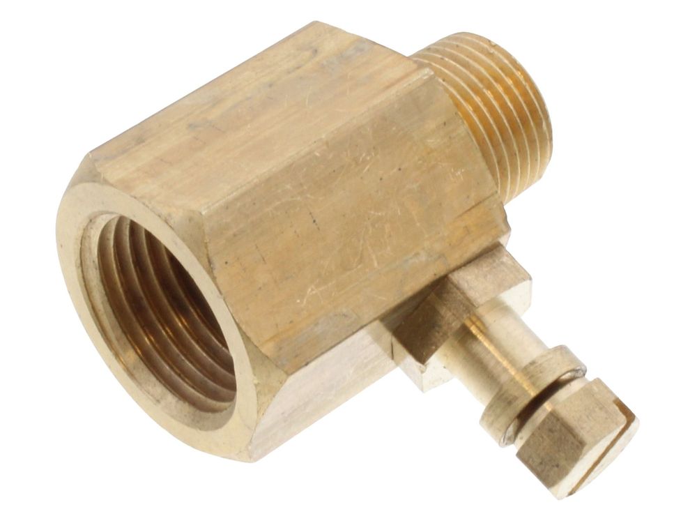 Clesse LPG test point adapter 3/8" male x 1/2" female UUBTPA05K