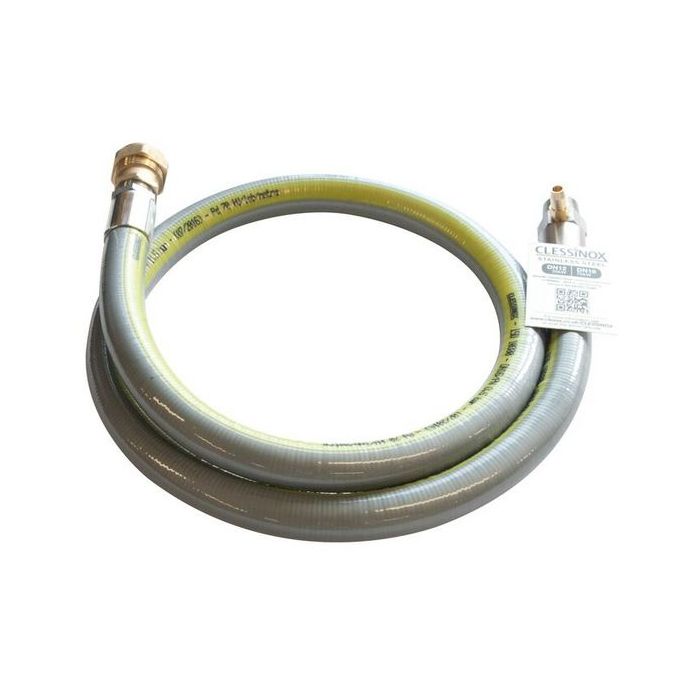 Clesse Clessinox 35kW stainless steel outlet hose UUSS35KWX15