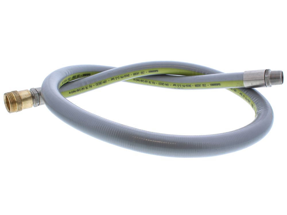 Clesse Clessinox 70kW stainless steel outlet hose UUSS70KWX22