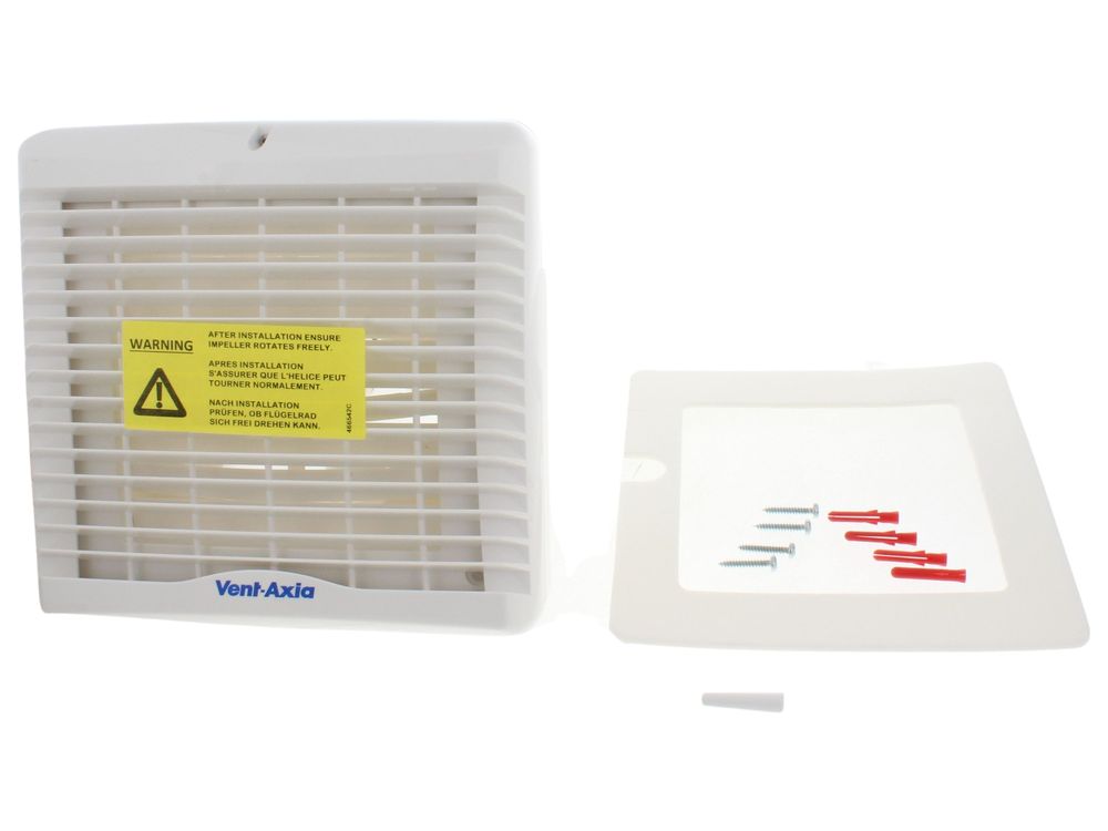 Vent-Axia VA140/150KHP 6" Panel Fan with Humidistat & Pull Cord