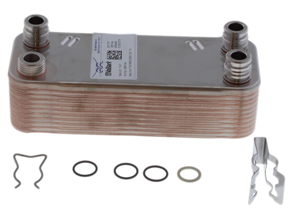 Vaillant 065153 Heat exchanger dhw (20 plates)