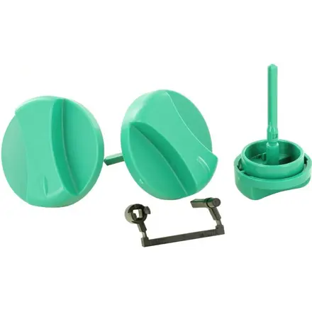 Vaillant 114286 Knobs, green, kit of 3