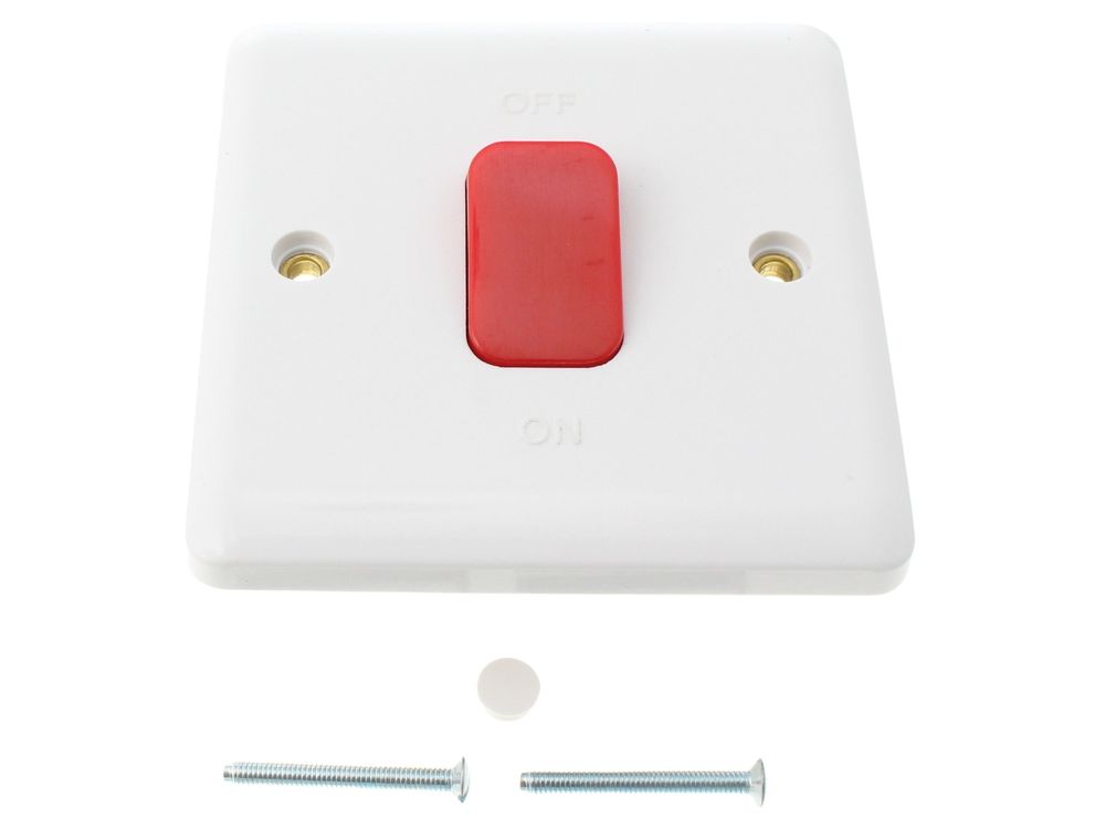 Deta Vimark Curve 50A double pole switch VC1300