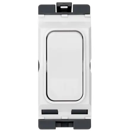 Hager Sollysta 20A 2-way retractive grid switch WMGS22R