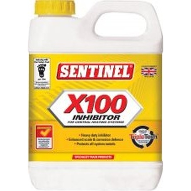 Sentinel X100 Central Heating Inhibitor 1 Litre