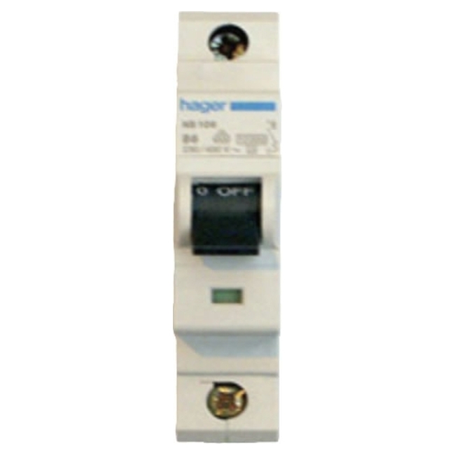 Gledhill MCB Single Pole 6A XB025